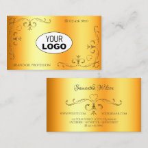 Cantos de Ornamentado brilhantes com o logotipo la