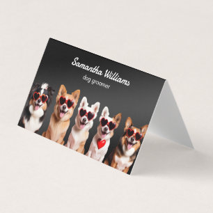 Cartão De Visita 🐶 Cão Groomer QR