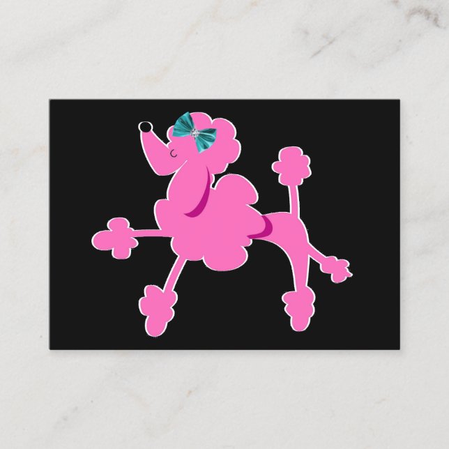 Cartão De Visita Cão Walker / Groomer / Etc. (Frente)