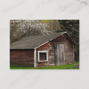 Cartão De Visita Capoeira de galinha no ATC do primavera