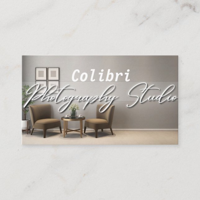 Cartão De Visita Capture seu dia especial, fotografia profissional (Frente)