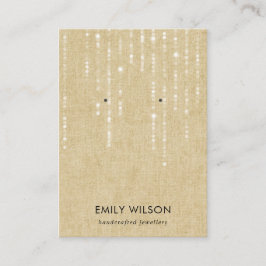 CARTÃO DE VISITA CARACTERES DE LUZ RUSTICAIS DE COBERTURA ESTUDANTE