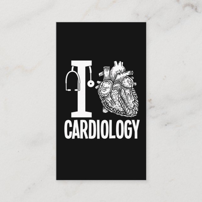 Cartão De Visita Cardiologia Cardíaca Cirurgia Cardíaca Cardiologis (Frente)