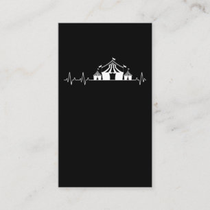 Cartão De Visita Carnaval de Viagem do Circus Lover