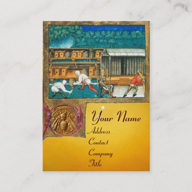 Cartão De Visita CARNE DE BOVINO, CARNE DE BOVINO/material de apicu (Frente)