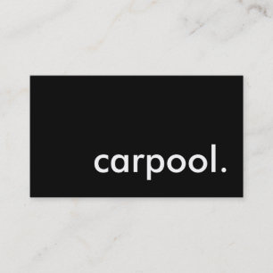 Cartão De Visita carona. (cor personalizável)