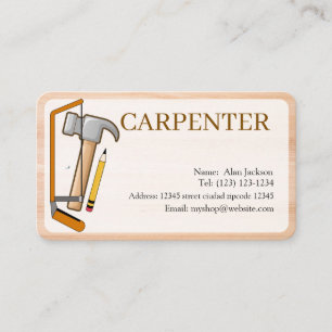 CARTÃO DE VISITA CARPENTER editável