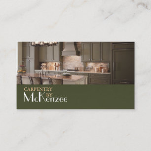Cartão De Visita Carpintaria, Construção De Linho, Pavimento De M