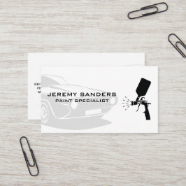 Cartão De Visita Carro Clássico | Serviço de Pintura Automática