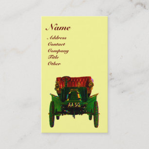 CARTÃO DE VISITA CARRO RETRO - AUTOMOTIVO