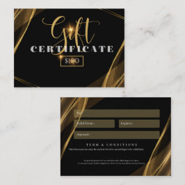 Cartão De Visita cartão-presente de negócios US$ 100