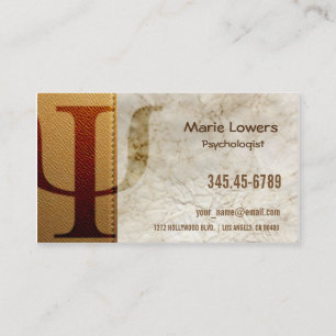 Cartão De Visita cartão visita psicóloga