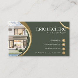 Cartão De Visita carte de visite agent de vente immobilier 