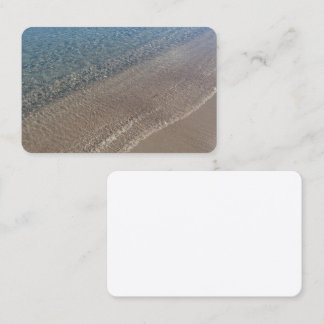 Cartão De Visita Cartes de visite Mer cristalline
