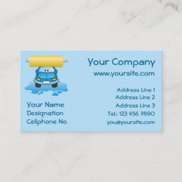 Cartão De Visita Cartografia de lavagem