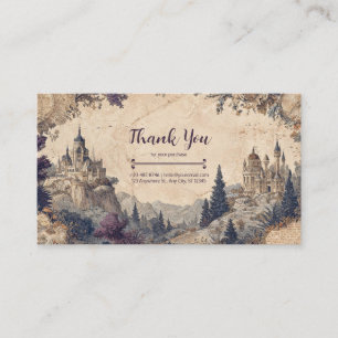 Cartão De Visita Cartografia Vintage - Antecipação de Mapa