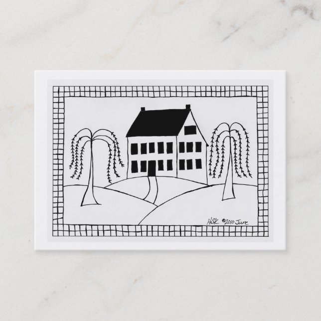 Cartão De Visita Casa (Frente)