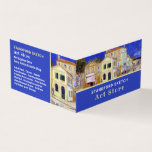 Cartão De Visita Casa Amarela De Van Gogh, Loja De Suprimentos De A<br><div class="desc">Casa Amarela de Van Gogh,  Loja de Suprimentos de Arte,  Cartões de visitas detalhados da Loja Cartão de visita.</div>