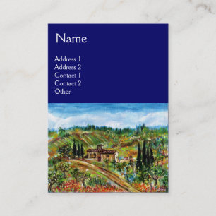 CARTÃO DE VISITA CASA DA QUINTA VELHA EM TOSCÂNIA