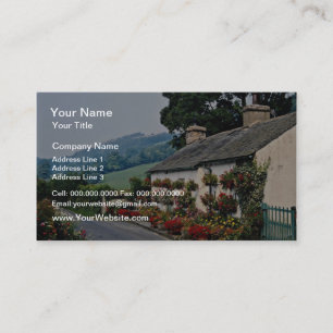 Cartão De Visita Casa de campo de Brigsteer, vale de Lythe, Cumbria