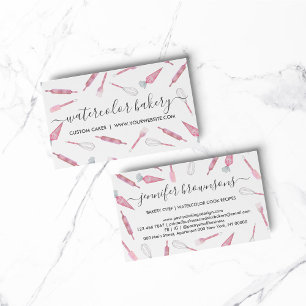 Cartão De Visita Casa de Utensils da padaria