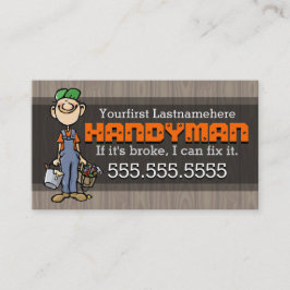 Cartão De Visita Casa Repair.Handyman.Remodeling.Carpenter.Painter