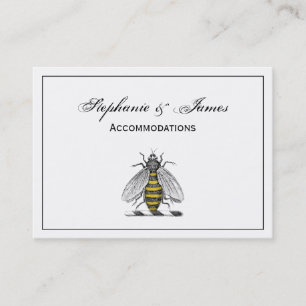 Cartão De Visita Casaco de Abelhas Herádicas de Pré-Disquete Emblem