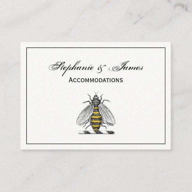 Cartão De Visita Casaco de Abelhas Herádicas de Pré-Disquete Emblem (Frente)