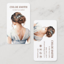 Casamento de Cabeleireiros Bridal de Noiva Castanh