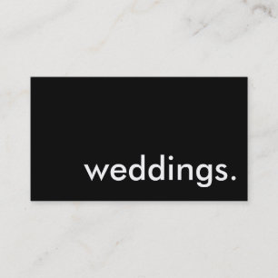 Cartão De Visita casamentos.