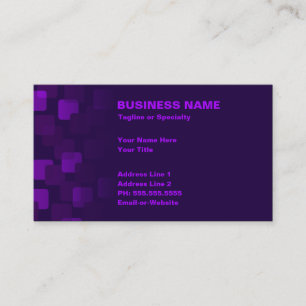 Cartão De Visita cascatas retrorreflectoras