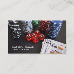 Cartão De Visita Casino Cena, Casino Online, Indústria de Jogos