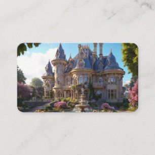 Cartão De Visita Castelo de Esplendor Vitoriano Marcador de Página