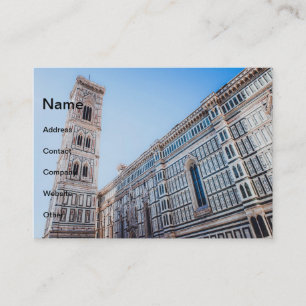 Cartão De Visita Catedral de Florença