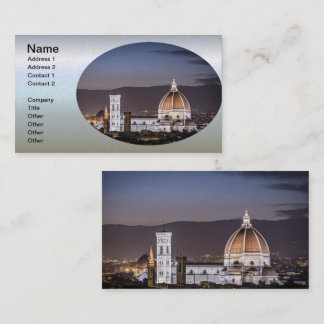 Cartão De Visita Catedral - Florença, Itália