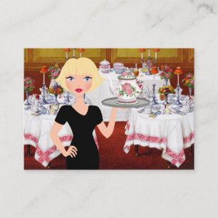 Cartão De Visita Caterer / Planejador de Partido / Indústria de Com