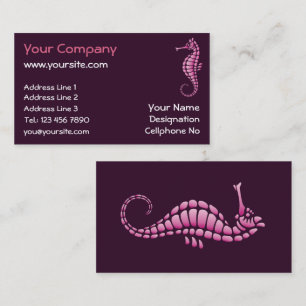 Cartão De Visita Cavalo-da-costa