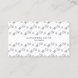 Cartão De Visita Cavalo de Pulso | Ancoradouro | Formador de cavalo