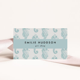 Cartão De Visita Cavalos tropicais, Compro de peixes, Compro de ani