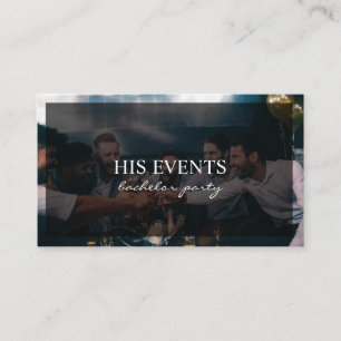 Cartão De Visita Celebração de Festa de Despedida de Solteiro(a)