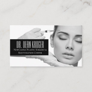 Cartão De Visita Centro de Cirurgia Plástica Moderna & Rejuvenescim