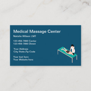 Cartão De Visita Centro de Massagem Médica
