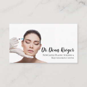 Cartão De Visita Centro Moderno de Cirurgia Plástica & Rejuvenescim