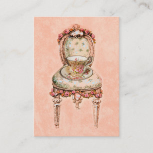 Cartão De Visita Chá e sinfonia