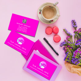 CARTÃO DE VISITA CHANNEL YOUTUBER LOGOTIPO CÓDIGO QR