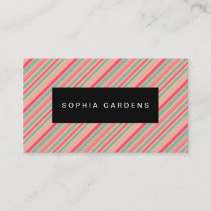 Cartão De Visita Chapa De Nome - Stripes 310515 (6)