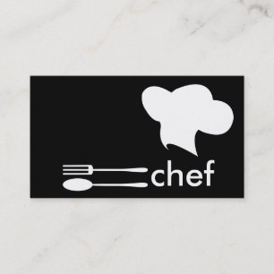 Cartão De Visita Chapéu de chef
