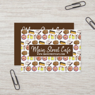 Cartão De Visita Chef de cozinha Comida porto-riquenho