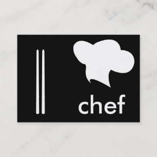 Cartão De Visita Chef de cozinha japonês
