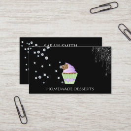 Cartão De Visita Chef de cupcake, fofo